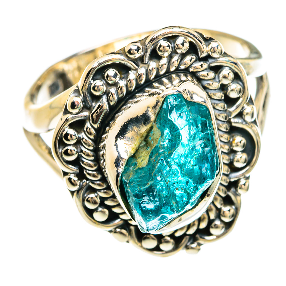 Apatite Rings handcrafted by Ana Silver Co - RING80481 - Photo 2