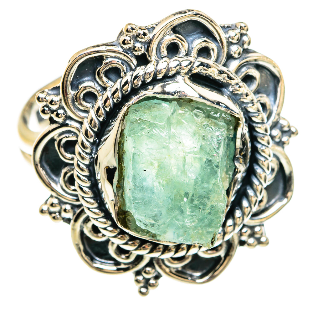Aquamarine Rings handcrafted by Ana Silver Co - RING80508