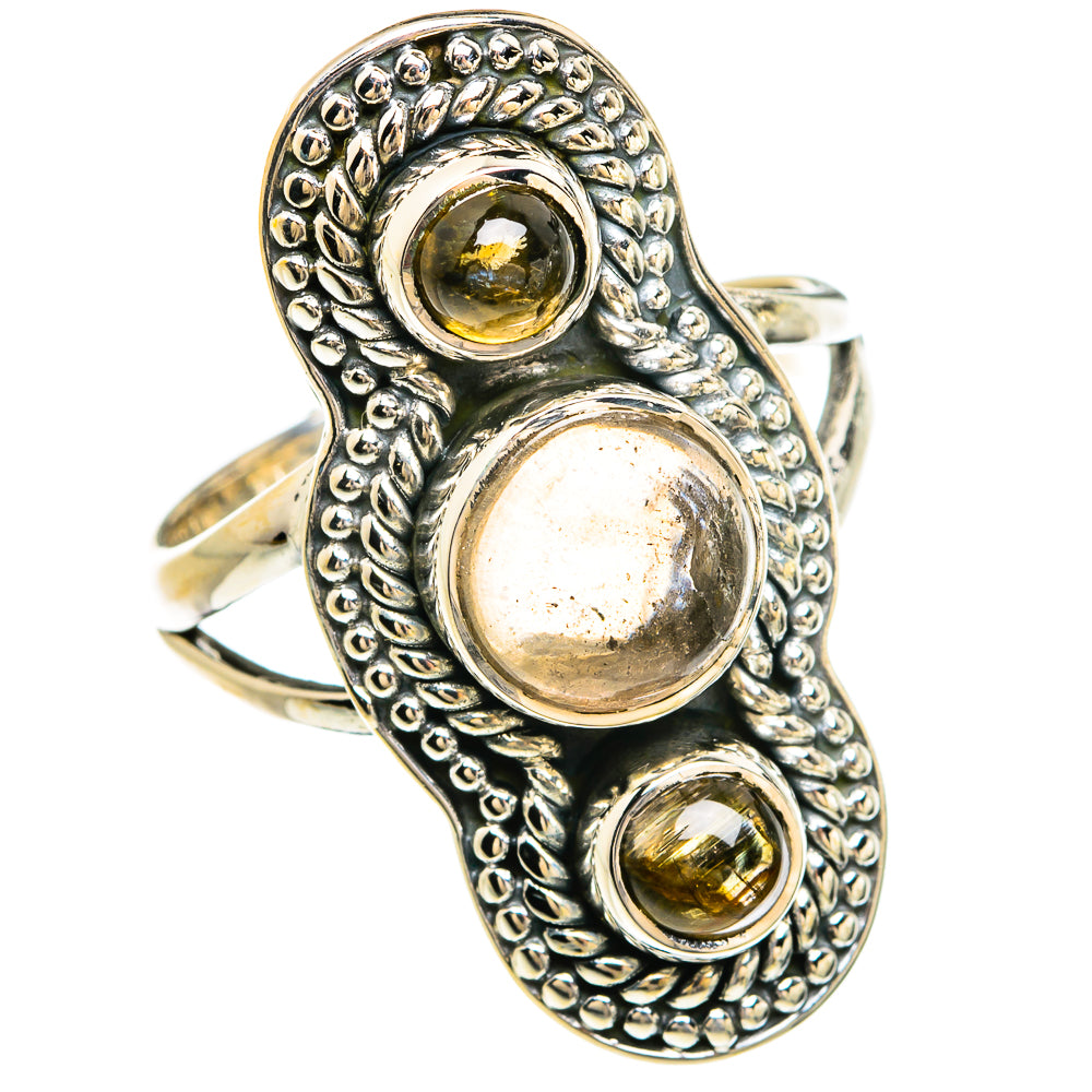 Smoky Quartz Rings handcrafted by Ana Silver Co - RING80513