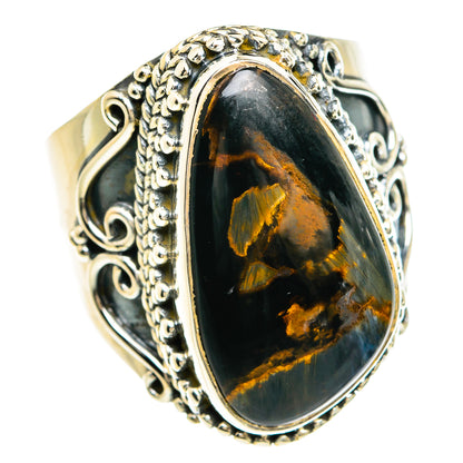 Pietersite Rings handcrafted by Ana Silver Co - RING80519
