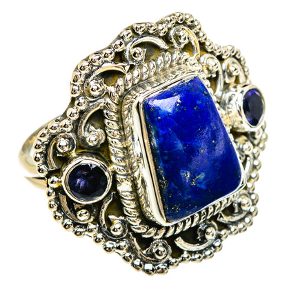 Lapis Lazuli Rings handcrafted by Ana Silver Co - RING80529