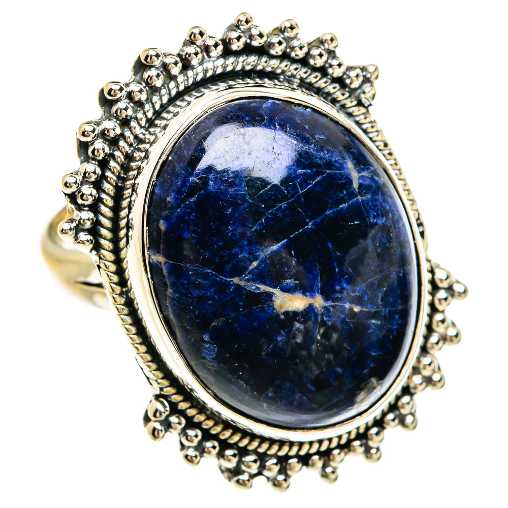 Sodalite Rings handcrafted by Ana Silver Co - RING80530