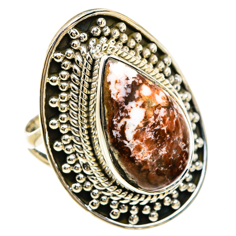 Mahogany Obsidian Rings handcrafted by Ana Silver Co - RING80543