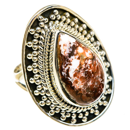 Mahogany Obsidian Rings handcrafted by Ana Silver Co - RING80543