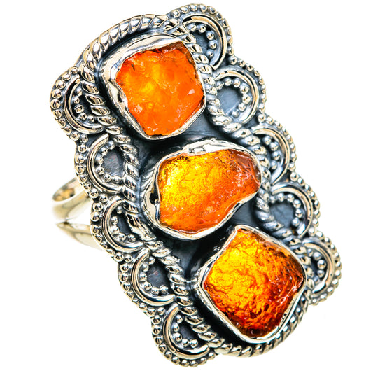 Carnelian Rings handcrafted by Ana Silver Co - RING80547