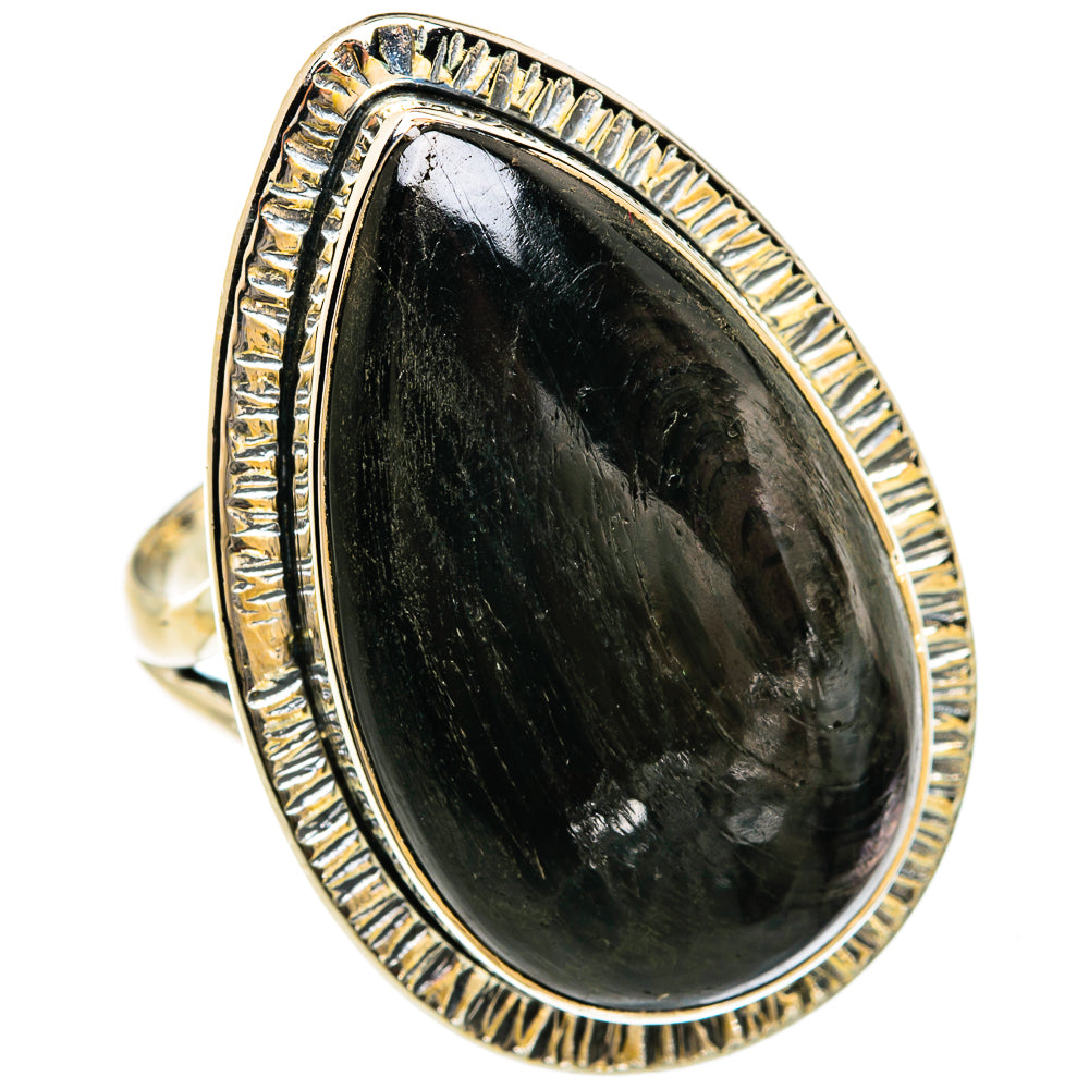 Psilomelane Rings handcrafted by Ana Silver Co - RING80553