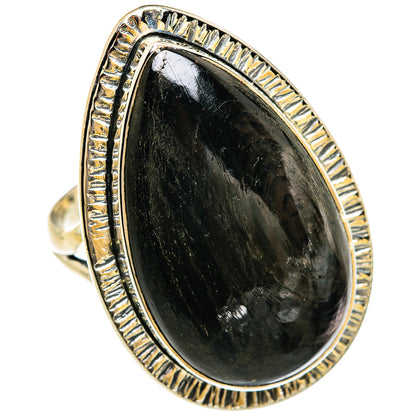 Psilomelane Rings handcrafted by Ana Silver Co - RING80553