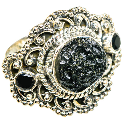 Tektite Rings handcrafted by Ana Silver Co - RING80554