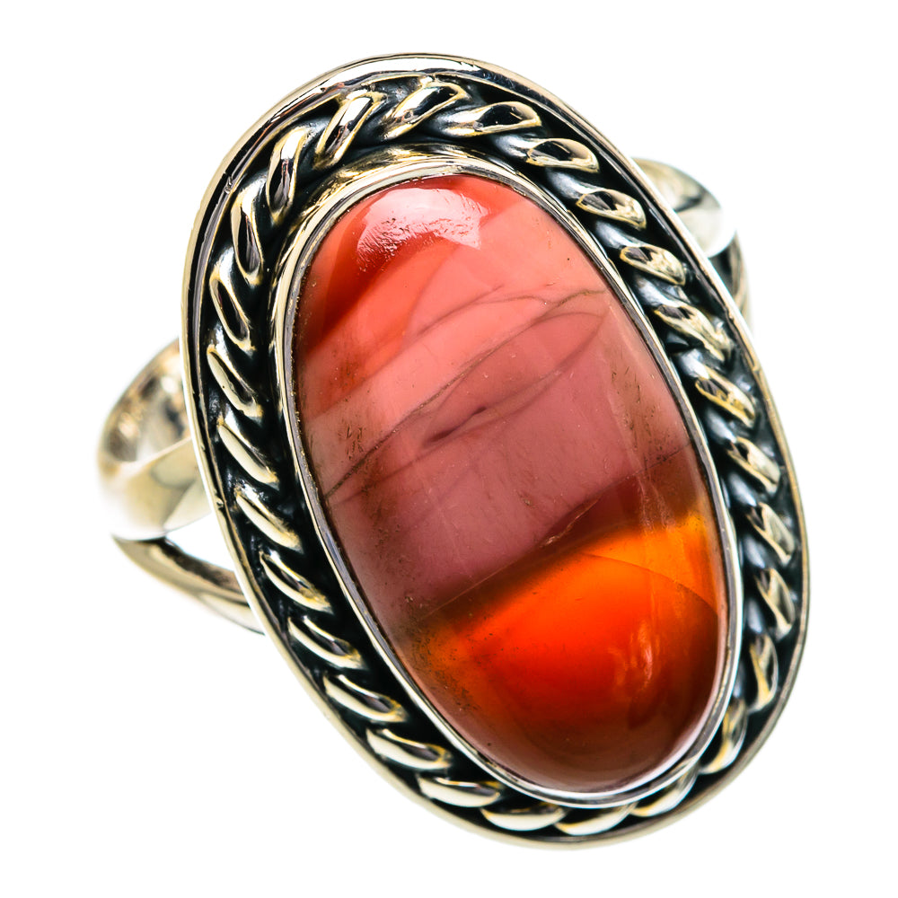 Mookaite Rings handcrafted by Ana Silver Co - RING80581