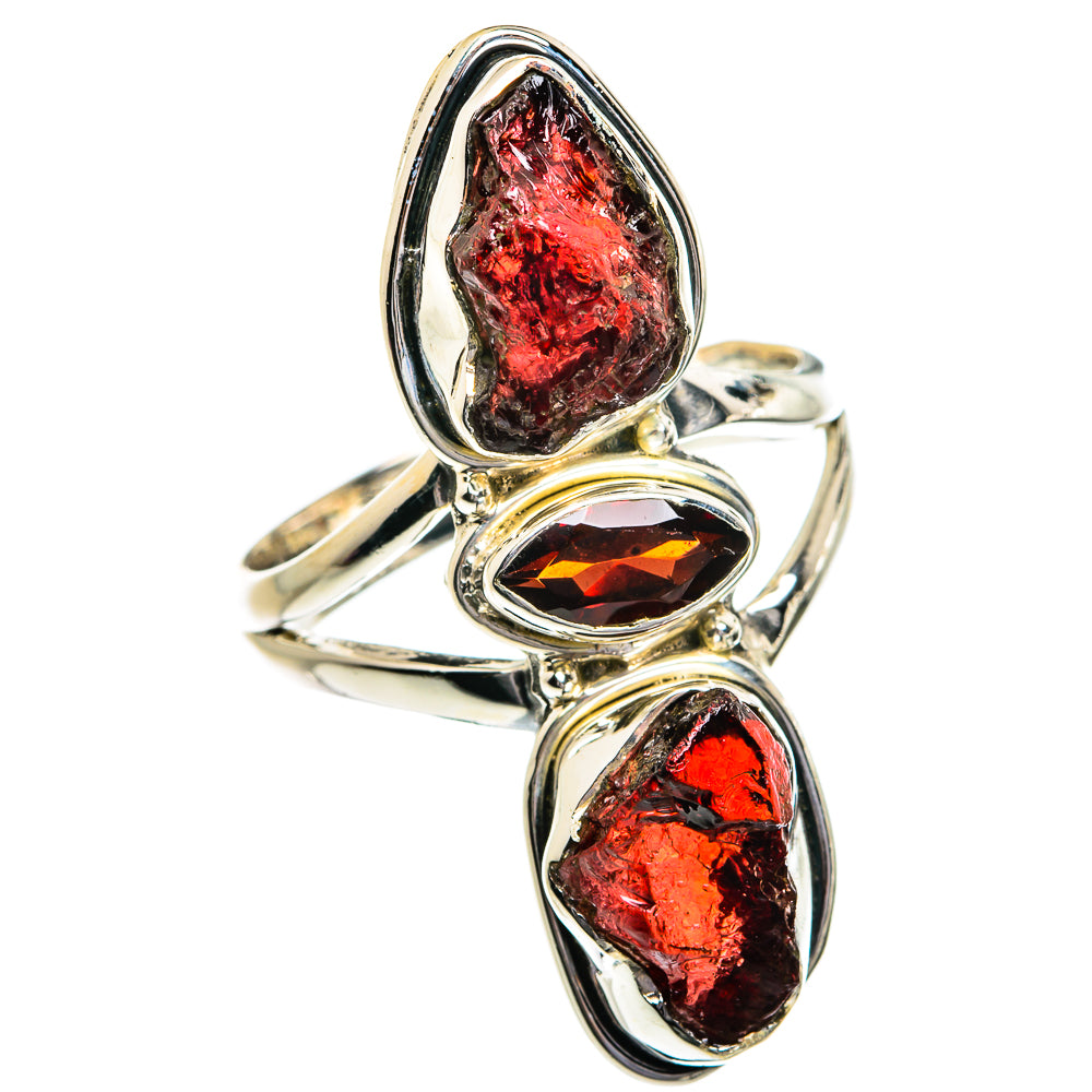 Garnet Rings handcrafted by Ana Silver Co - RING80589