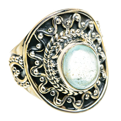 Aquamarine Rings handcrafted by Ana Silver Co - RING80607