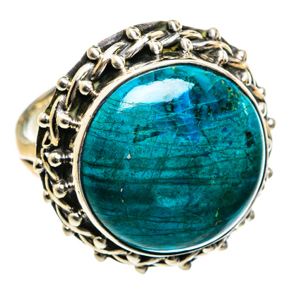 Chrysocolla Rings handcrafted by Ana Silver Co - RING80609