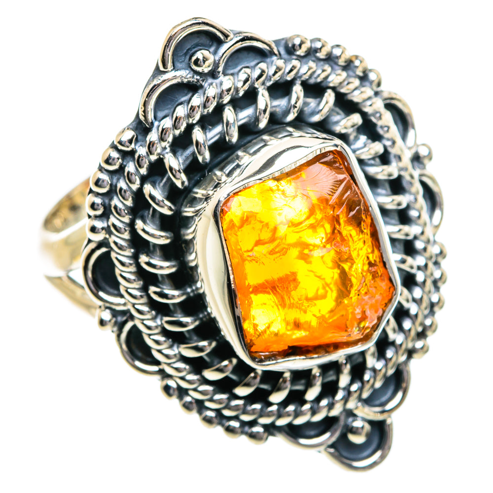 Citrine Rings handcrafted by Ana Silver Co - RING80621