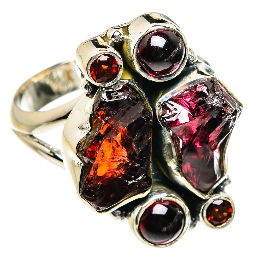 Garnet Rings handcrafted by Ana Silver Co - RING80624