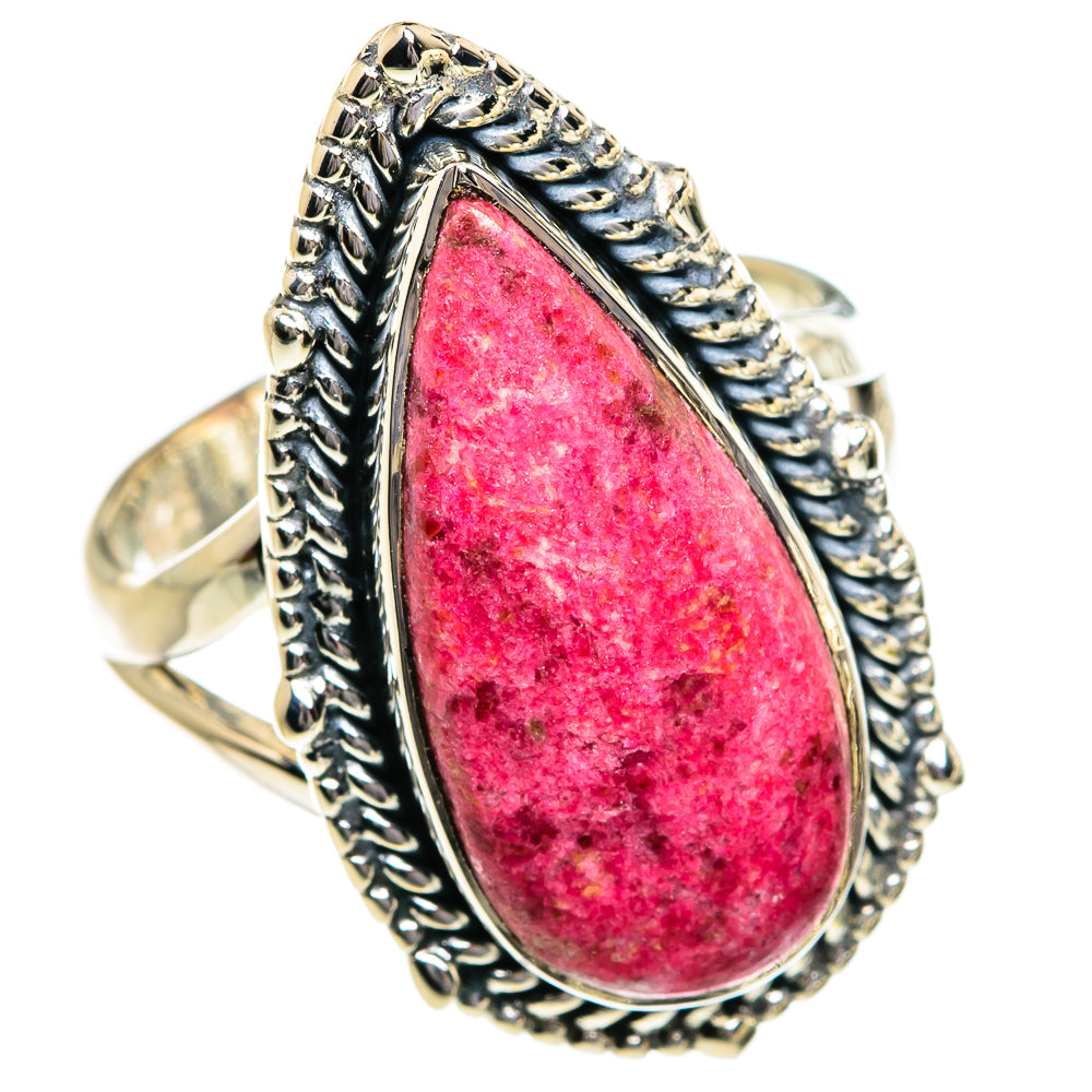Thulite Rings handcrafted by Ana Silver Co - RING80654