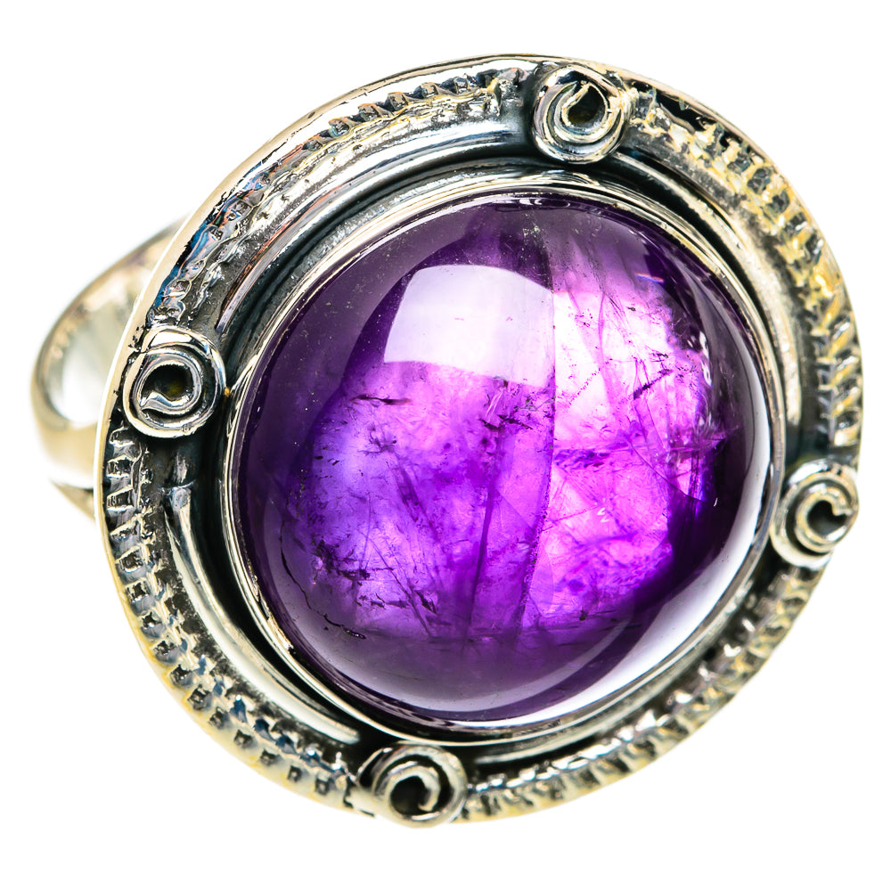 Amethyst Rings handcrafted by Ana Silver Co - RING80659