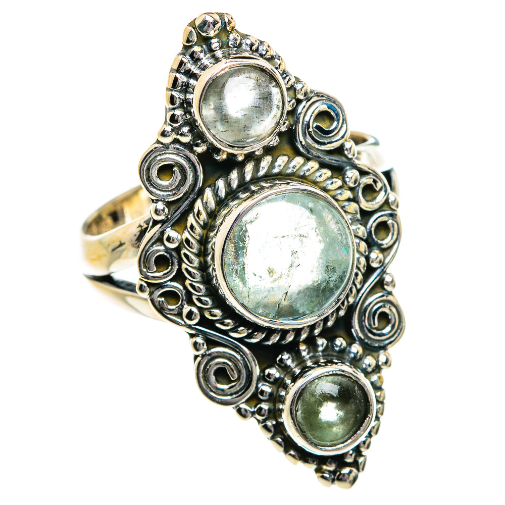 Aquamarine Rings handcrafted by Ana Silver Co - RING80673