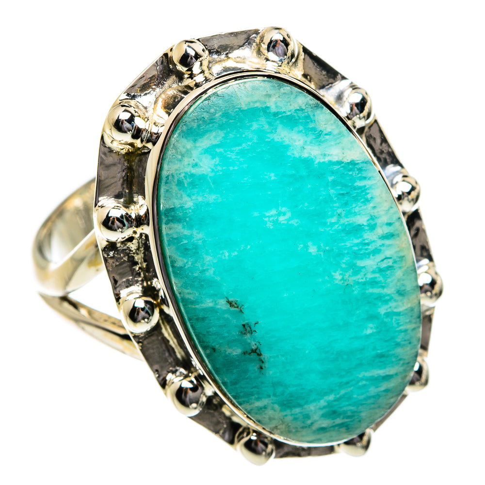 Amazonite Rings handcrafted by Ana Silver Co - RING80676