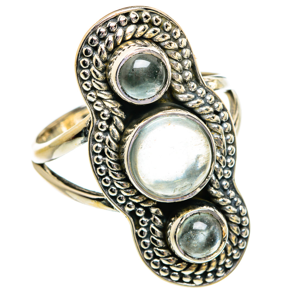 Aquamarine Rings handcrafted by Ana Silver Co - RING80700