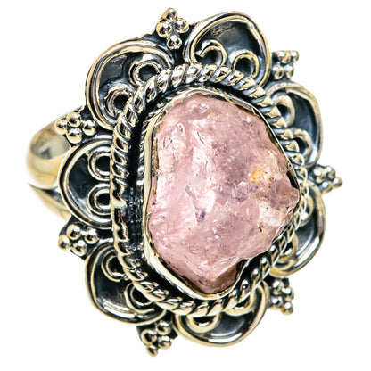 Rose Quartz Rings handcrafted by Ana Silver Co - RING80711