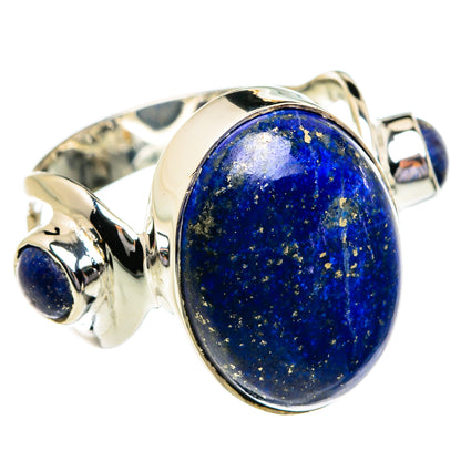 Lapis Lazuli Rings handcrafted by Ana Silver Co - RING80726