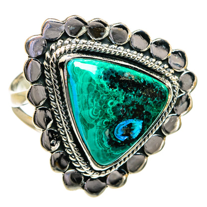 Chrysocolla Rings handcrafted by Ana Silver Co - RING80731