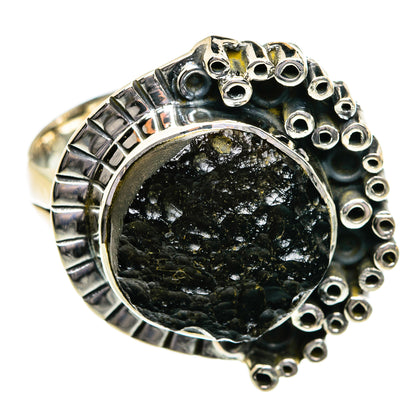 Tektite Rings handcrafted by Ana Silver Co - RING80740