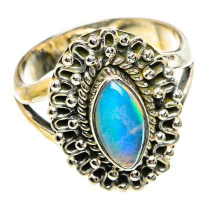 Ethiopian Opal Rings handcrafted by Ana Silver Co - RING80747