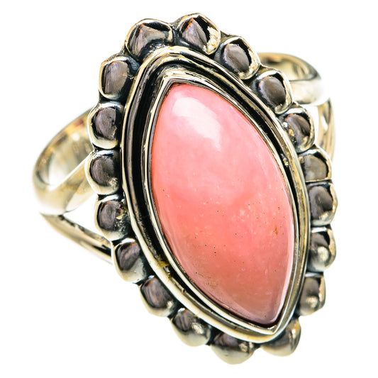 Pink Opal Rings handcrafted by Ana Silver Co - RING80764