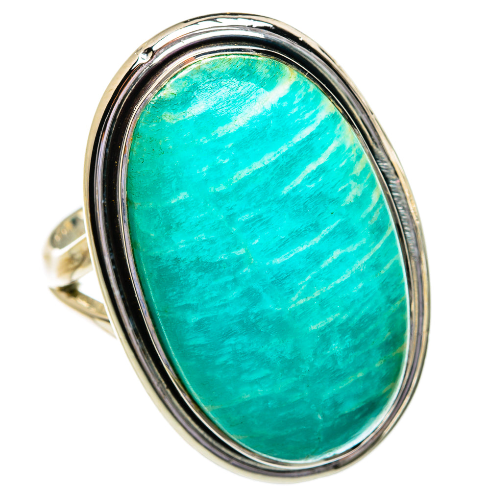 Amazonite Rings handcrafted by Ana Silver Co - RING80780