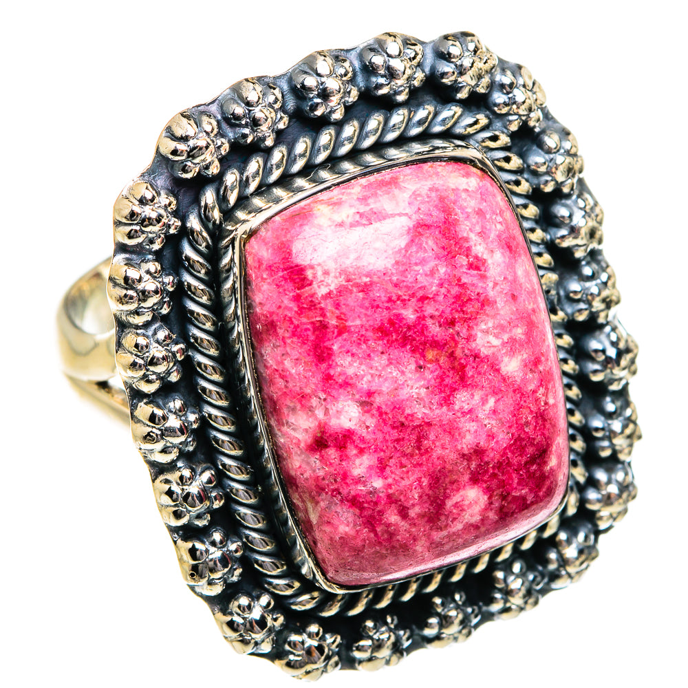 Thulite Rings handcrafted by Ana Silver Co - RING80791