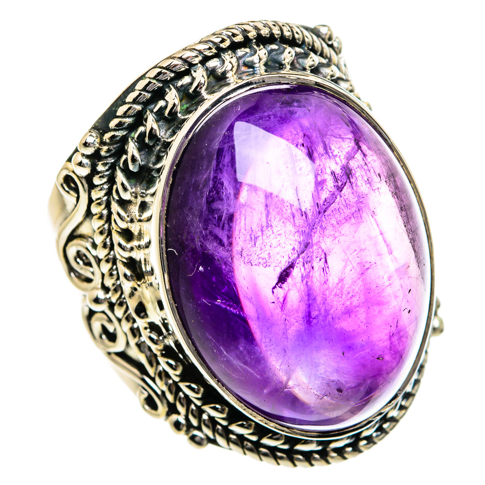 Amethyst Rings handcrafted by Ana Silver Co - RING80793