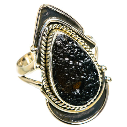 Tektite Rings handcrafted by Ana Silver Co - RING80833