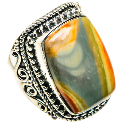 Willow Creek Jasper Rings handcrafted by Ana Silver Co - RING80840