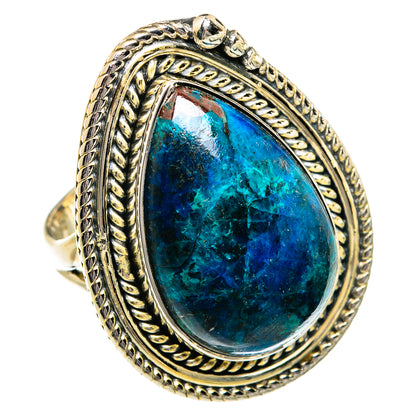 Chrysocolla Rings handcrafted by Ana Silver Co - RING80845