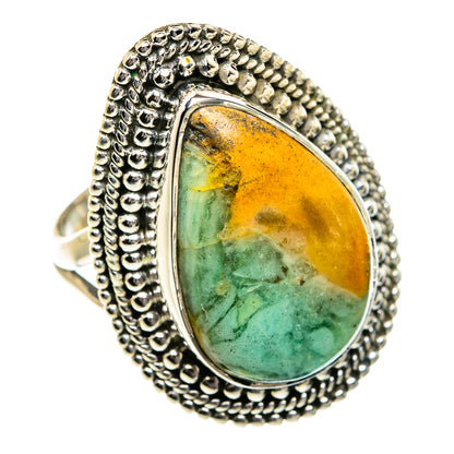 Ocean Jasper Rings handcrafted by Ana Silver Co - RING80852