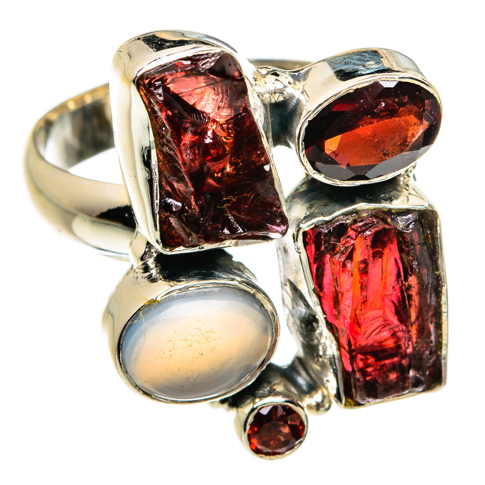 Garnet Rings handcrafted by Ana Silver Co - RING80888