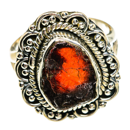 Garnet Rings handcrafted by Ana Silver Co - RING80925