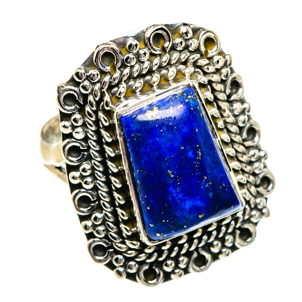Lapis Lazuli Rings handcrafted by Ana Silver Co - RING80950