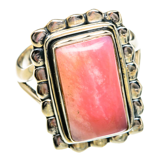Pink Opal Rings handcrafted by Ana Silver Co - RING80962