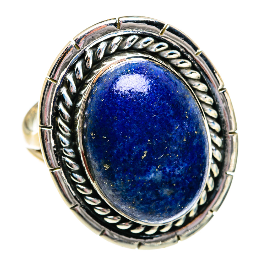 Lapis Lazuli Rings handcrafted by Ana Silver Co - RING80980