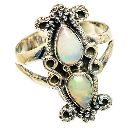 Ethiopian Opal Rings handcrafted by Ana Silver Co - RING81011