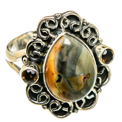Willow Creek Jasper Rings handcrafted by Ana Silver Co - RING81028