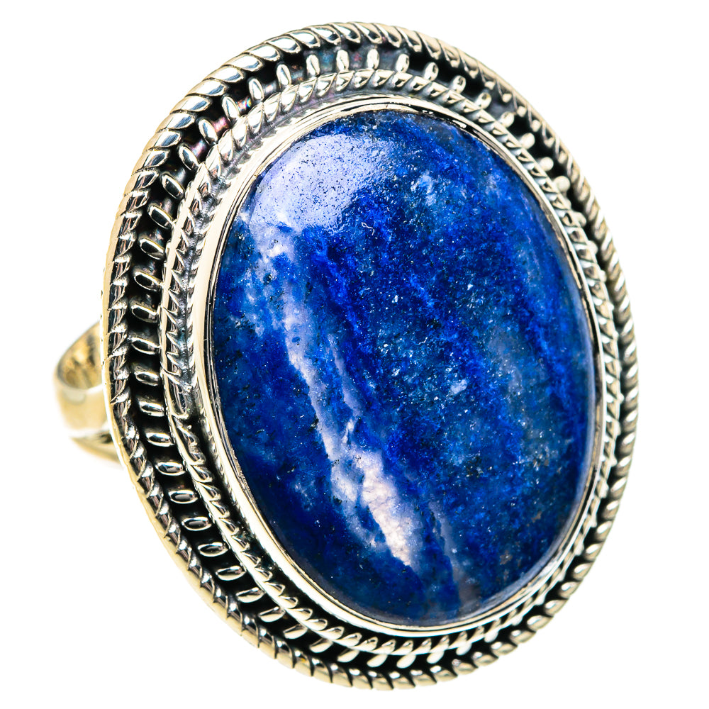 Lapis Lazuli Rings handcrafted by Ana Silver Co - RING81115