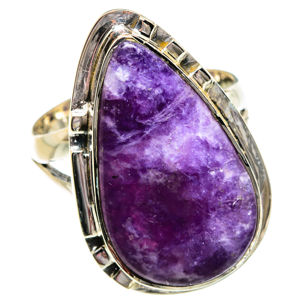 Charoite Rings handcrafted by Ana Silver Co - RING81126