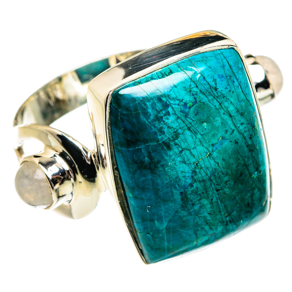 Chrysocolla Rings handcrafted by Ana Silver Co - RING81136