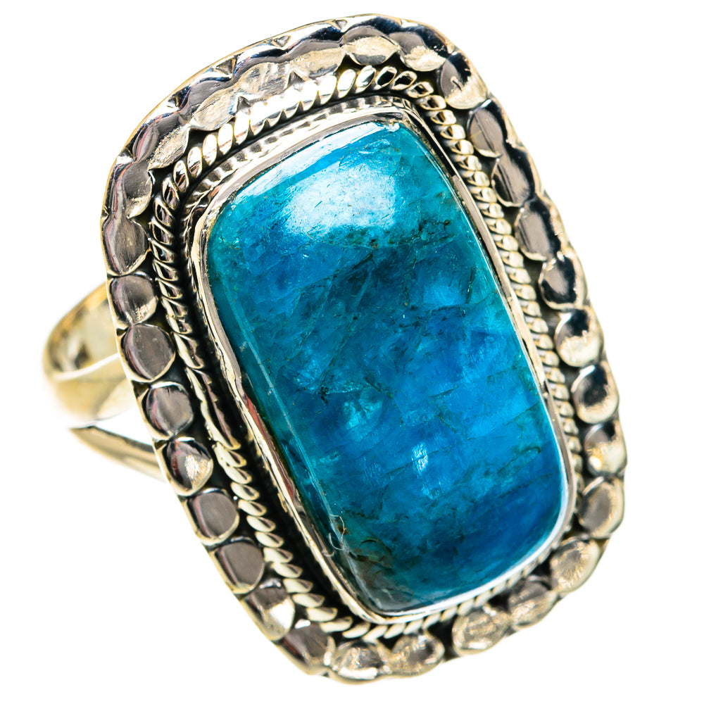 Chrysocolla Rings handcrafted by Ana Silver Co - RING81137