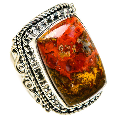 Moroccan Agate Rings handcrafted by Ana Silver Co - RING81149