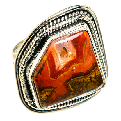 Moroccan Agate Rings handcrafted by Ana Silver Co - RING81152