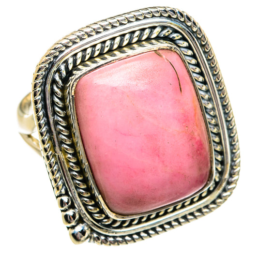 Pink Opal Rings handcrafted by Ana Silver Co - RING81153